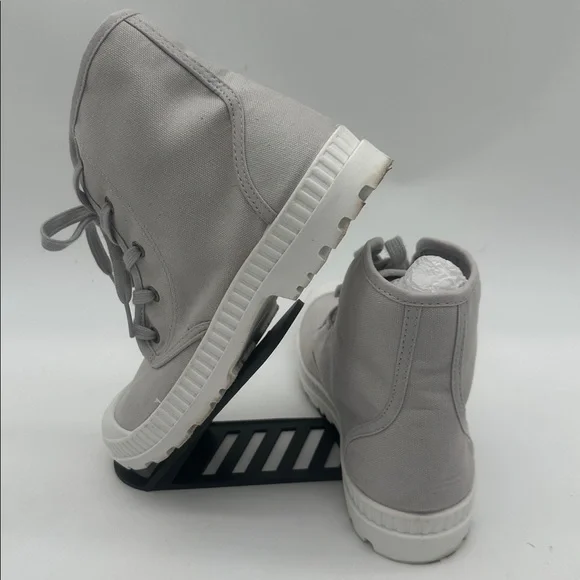 SO Womens Dragonfruit Ankle White Beige Breathable Chunky Boot Shoes Size 10M US - Picture 4 of 13